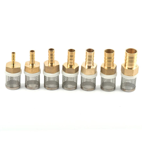 Planet Gates 6-19mm Stainless Steel Mesh Filter 1/2" Female Inch Garden Irrigation Pump Protection Hose Water Cleaning Mesh Brass Filter