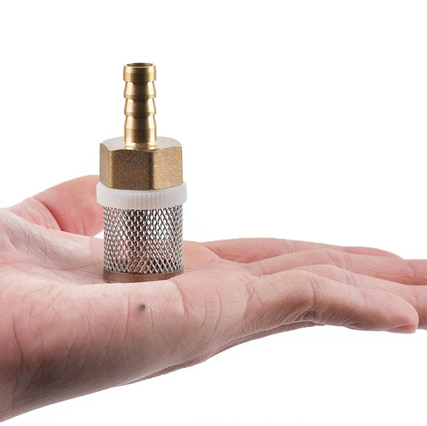 Planet Gates 6-19mm Stainless Steel Mesh Filter 1/2" Female Inch Garden Irrigation Pump Protection Hose Water Cleaning Mesh Brass Filter