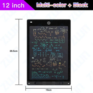 Planet Gates 6.5/8.5/10/12/16/19In LCD Drawing Board Writing Tablet Digit Magic Blackboard Art Painting Tool Kids Toy Brain Game Child's Gift