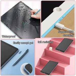 Planet Gates 6.5/8.5/10/12/16/19In LCD Drawing Board Writing Tablet Digit Magic Blackboard Art Painting Tool Kids Toy Brain Game Child's Gift