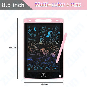 Planet Gates 6.5/8.5/10/12/16/19In LCD Drawing Board Writing Tablet Digit Magic Blackboard Art Painting Tool Kids Toy Brain Game Child's Gift