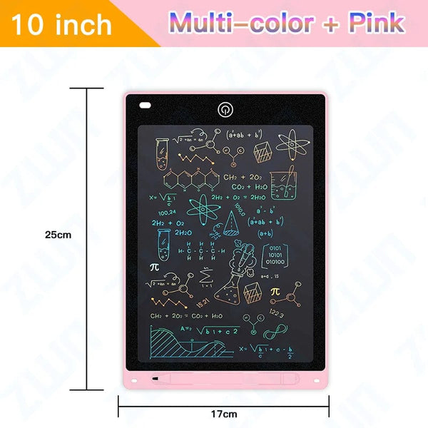 Planet Gates 6.5/8.5/10/12/16/19In LCD Drawing Board Writing Tablet Digit Magic Blackboard Art Painting Tool Kids Toy Brain Game Child's Gift