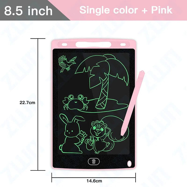 Planet Gates 6.5/8.5/10/12/16/19In LCD Drawing Board Writing Tablet Digit Magic Blackboard Art Painting Tool Kids Toy Brain Game Child's Gift