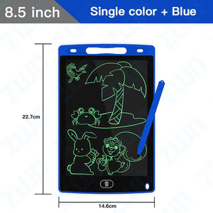 Planet Gates 6.5/8.5/10/12/16/19In LCD Drawing Board Writing Tablet Digit Magic Blackboard Art Painting Tool Kids Toy Brain Game Child's Gift