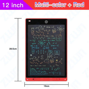 Planet Gates 6.5/8.5/10/12/16/19In LCD Drawing Board Writing Tablet Digit Magic Blackboard Art Painting Tool Kids Toy Brain Game Child's Gift