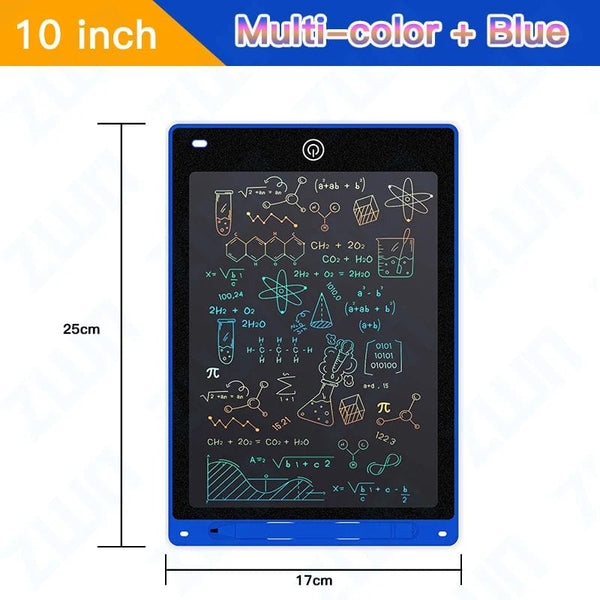 Planet Gates 6.5/8.5/10/12/16/19In LCD Drawing Board Writing Tablet Digit Magic Blackboard Art Painting Tool Kids Toy Brain Game Child's Gift