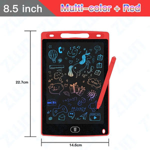 Planet Gates 6.5/8.5/10/12/16/19In LCD Drawing Board Writing Tablet Digit Magic Blackboard Art Painting Tool Kids Toy Brain Game Child's Gift