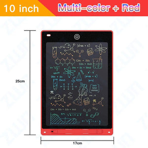 Planet Gates 6.5/8.5/10/12/16/19In LCD Drawing Board Writing Tablet Digit Magic Blackboard Art Painting Tool Kids Toy Brain Game Child's Gift