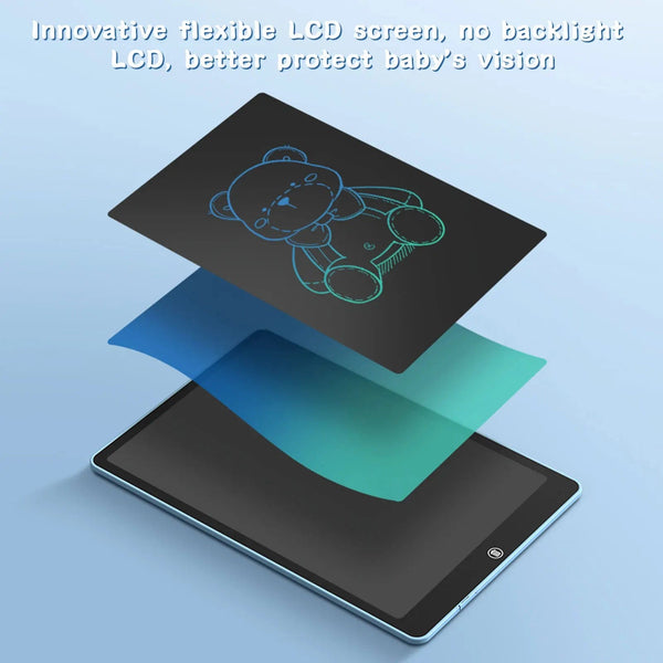 Planet Gates 6.5/8.5/10/12/16/19In LCD Drawing Board Writing Tablet Digit Magic Blackboard Art Painting Tool Kids Toy Brain Game Child's Gift