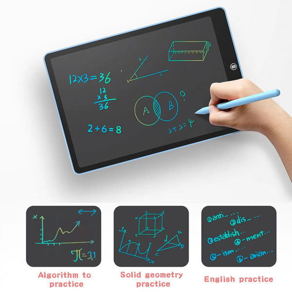 Planet Gates 6.5/8.5/10/12/16/19In LCD Drawing Board Writing Tablet Digit Magic Blackboard Art Painting Tool Kids Toy Brain Game Child's Gift