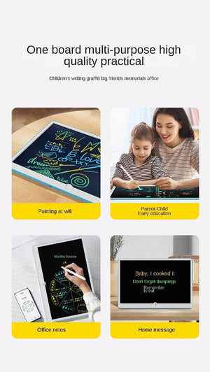 Planet Gates 6.5/8.5/10/12/16/19In LCD Drawing Board Writing Tablet Digit Magic Blackboard Art Painting Tool Kids Toy Brain Game Child's Gift