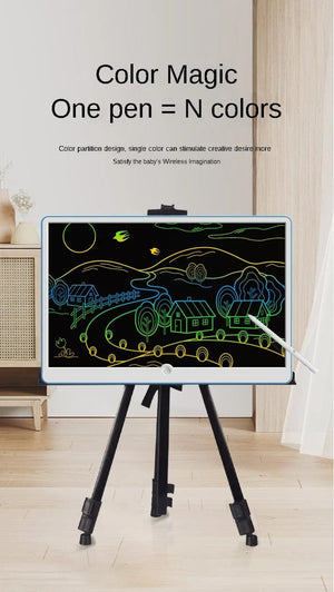 Planet Gates 6.5/8.5/10/12/16/19In LCD Drawing Board Writing Tablet Digit Magic Blackboard Art Painting Tool Kids Toy Brain Game Child's Gift