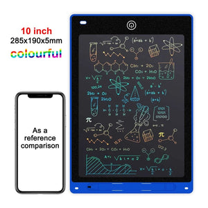 Planet Gates 6.5/8.5/10/12/16/19In LCD Drawing Board Writing Tablet Digit Magic Blackboard Art Painting Tool Kids Toy Brain Game Child's Gift