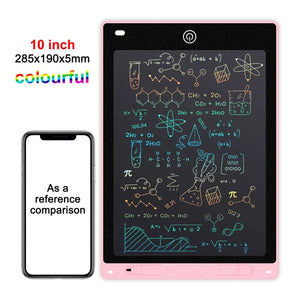Planet Gates 6.5/8.5/10/12/16/19In LCD Drawing Board Writing Tablet Digit Magic Blackboard Art Painting Tool Kids Toy Brain Game Child's Gift