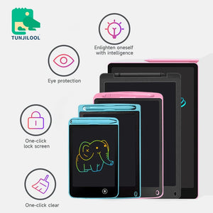 Planet Gates 6.5/8.5/10/12 inch LCD Writing Tablet Drawing Board Montessori Educational Toys for Children Drawing Toys for Kids Boys Gifts