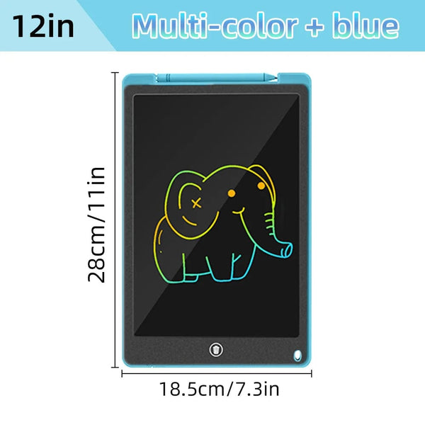 Planet Gates 6.5/8.5/10/12 inch LCD Writing Tablet Drawing Board Montessori Educational Toys for Children Drawing Toys for Kids Boys Gifts