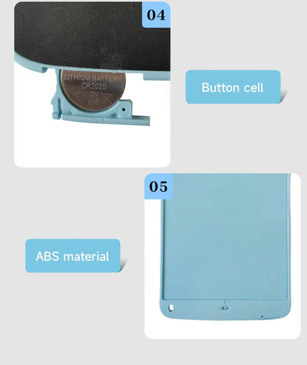 Planet Gates 6.5/8.5/10/12 inch LCD Writing Tablet Drawing Board Montessori Educational Toys for Children Drawing Toys for Kids Boys Gifts