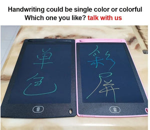 Planet Gates 6.5/8.5inch LCD Writing Tablet Drawing Board Kids Graffiti Sketchpad Toys Handwriting Blackboard Magic Drawing Board Toy Gift