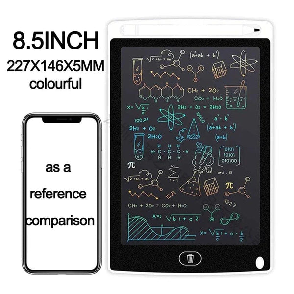 Planet Gates 6.5/8.5inch LCD Writing Tablet Drawing Board Kids Graffiti Sketchpad Toys Handwriting Blackboard Magic Drawing Board Toy Gift
