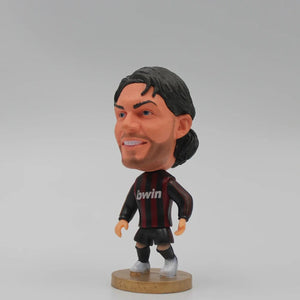 Planet Gates 6.5cm KAKA Pirlo Maldini Inzaghi Nesta 2.5in AC2021 Activity Doll