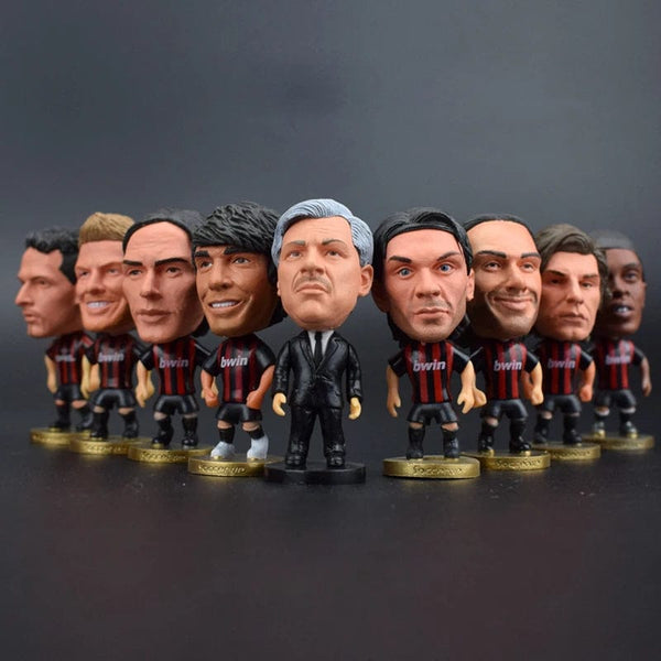 Planet Gates 6.5cm KAKA Pirlo Maldini Inzaghi Nesta 2.5in AC2021 Activity Doll