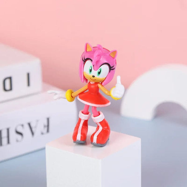 Planet Gates 6 6 Style Hot Selling Sonics Film and Television PVC Character Toy Hedgehog Shadow Tail Figure Model Dolls Children Animal Toys