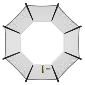 Planet Gates 6/8/10/12Feet Trampoline Replacement Net Fence Enclosure Anti-fall Safety Mesh Netting Suit Jumping Pad Fitiness Accessories