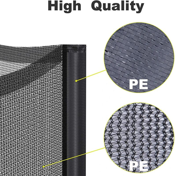 Planet Gates 6/8/10/12Feet Trampoline Replacement Net Fence Enclosure Anti-fall Safety Mesh Netting Suit Jumping Pad Fitiness Accessories