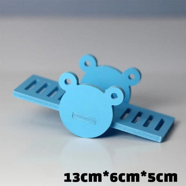 Planet Gates 6-A Pet Hamster Toys Wooden Rainbow Bridge Seesaw Swing Toys Small Animal Activity Climb Toy DIY Hamster Cage Accessories