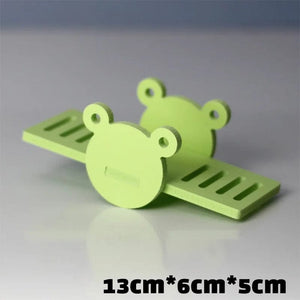 Planet Gates 6-A Pet Hamster Toys Wooden Rainbow Bridge Seesaw Swing Toys Small Animal Activity Climb Toy DIY Hamster Cage Accessories