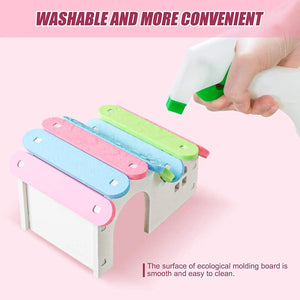 Planet Gates 6-A Pet Hamster Toys Wooden Rainbow Bridge Seesaw Swing Toys Small Animal Activity Climb Toy DIY Hamster Cage Accessories