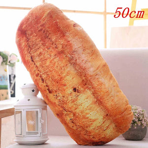 Planet Gates 6 Creative Simulational Plush Bread Burger Shape Pillow Funny Food Nap Pillow And Cushion Kids Toy Birthday Gift 50cm/55cm