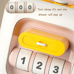 Planet Gates 6 in 1 Montessori Educational Toys Sensory Busy Board Baby Practice Skills Drawer Cube Fidget Educational Toys for Girl Boy