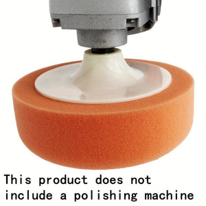 Planet Gates 6 Inches Effortlessly Polish & Wax Your Car With This 6 Drill Polisher & Polishing Pad Set!