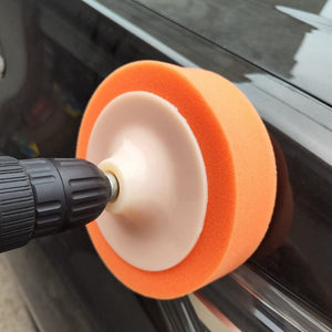 Planet Gates 6 Inches Effortlessly Polish & Wax Your Car With This 6 Drill Polisher & Polishing Pad Set!