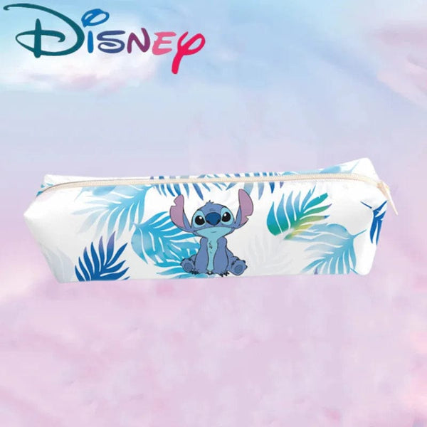 Planet Gates 6 New Disney Stitch Anime Pencil Case Stitch Print Pen Bag Cartoon Students Storage Bag Stationery kids Toy Christmars Gift