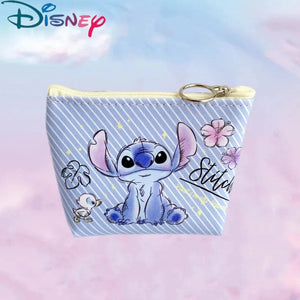 Planet Gates 6 New Disney Stitch Coin Purse Cartoon Anime Pu Key Case Coin Storage Bag Children Wallet Mini Clutch Christmare Gifts for Kids