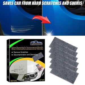 Planet Gates 6 Packs of Portable Nano Magic Cloth - Easily Repair Car Paint Scratches in Seconds!