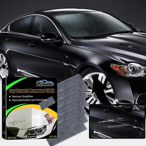 Planet Gates 6 Packs of Portable Nano Magic Cloth - Easily Repair Car Paint Scratches in Seconds!