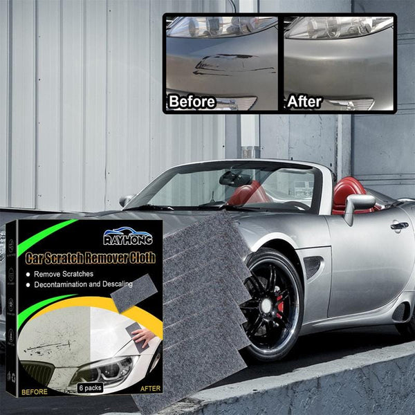 Planet Gates 6 Packs of Portable Nano Magic Cloth - Easily Repair Car Paint Scratches in Seconds!