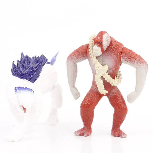 Planet Gates 6 Pcs 6 Pcs/Pack Godzilla VS King Kong 2 New Empire Action Figure New Arrival Monsters Model Gojira Ornaments Doll