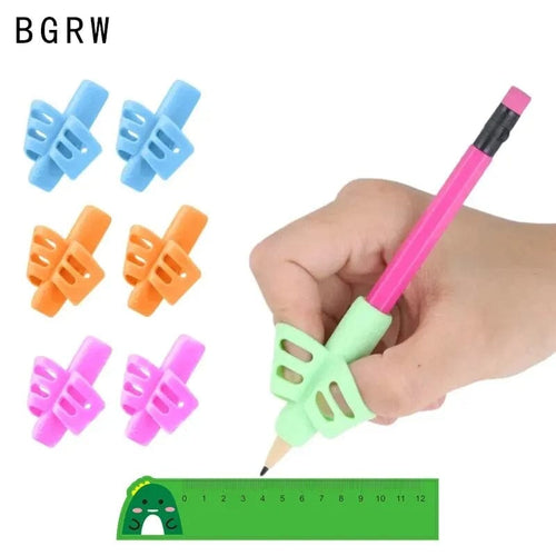 Planet Gates 6 PCS In bulk 6Pcs/Set Pencil Grips Kids Handwriting Posture Correction Training Grippers Writing AIDS Pens Holding for Toddler Children Gifts