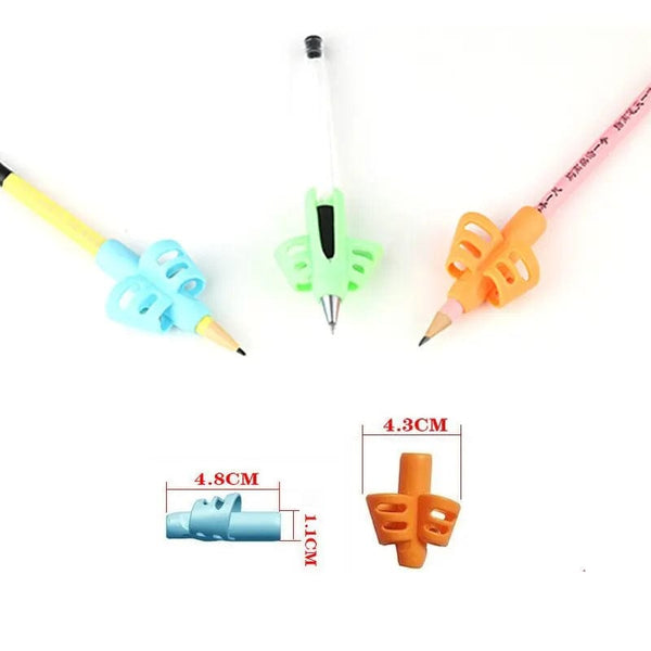 Planet Gates 6 PCS In bulk 6Pcs/Set Pencil Grips Kids Handwriting Posture Correction Training Grippers Writing AIDS Pens Holding for Toddler Children Gifts
