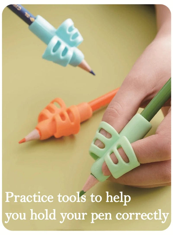 Planet Gates 6 PCS In bulk 6Pcs/Set Pencil Grips Kids Handwriting Posture Correction Training Grippers Writing AIDS Pens Holding for Toddler Children Gifts