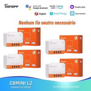 Planet Gates 6 Pieces / CHINA 1/10 SONOFF ZBMINI-L2 No Neutral Wire Required Extreme Zigbee Smart Switch Via Alexa Home Assistant Zigbee2MQTT Smartthings HUB