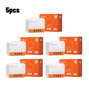 Planet Gates 6 Pieces / CHINA 1/10 SONOFF ZBMINI-L2 No Neutral Wire Required Extreme Zigbee Smart Switch Via Alexa Home Assistant Zigbee2MQTT Smartthings HUB