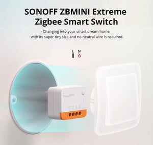 Planet Gates 6 Pieces / CHINA 1/10 SONOFF ZBMINI-L2 No Neutral Wire Required Extreme Zigbee Smart Switch Via Alexa Home Assistant Zigbee2MQTT Smartthings HUB