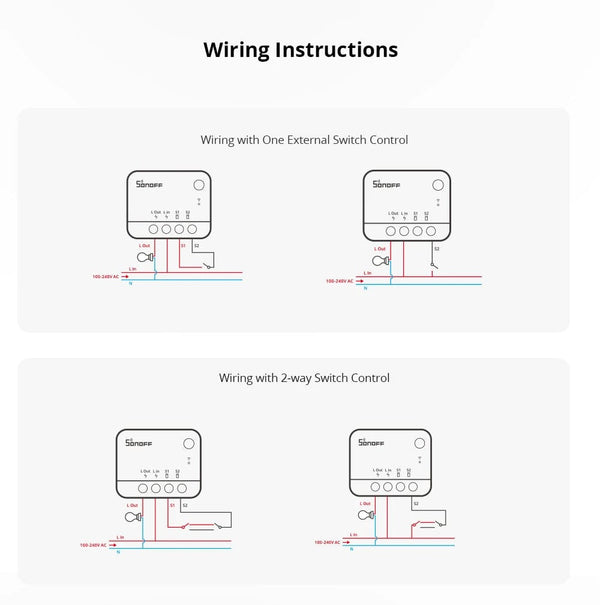 Planet Gates 6 Pieces / CHINA 1/10 SONOFF ZBMINI-L2 No Neutral Wire Required Extreme Zigbee Smart Switch Via Alexa Home Assistant Zigbee2MQTT Smartthings HUB
