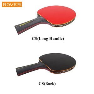 Planet Gates 6 Star Table Tennis Racket 2PCS Professional Ping Pong Racket Set Pimples-in Rubber Hight Quality Blade Bat Paddle with Bag