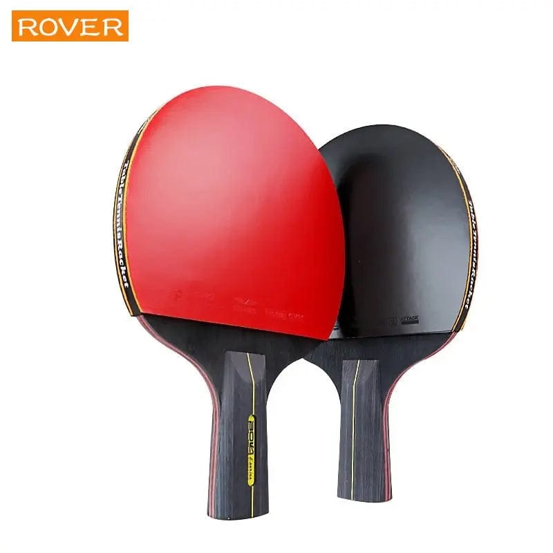 Planet Gates 6 Star Table Tennis Racket 2PCS Professional Ping Pong Racket Set Pimples-in Rubber Hight Quality Blade Bat Paddle with Bag